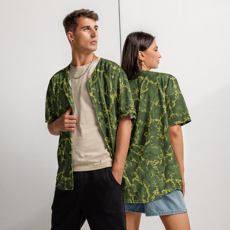 A2 Pandora Jungle CAMO Unisex Baseball Jersey - 2XS