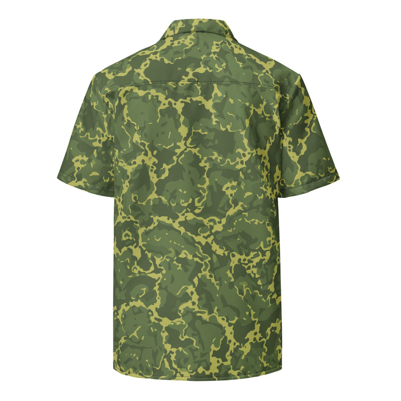 A2 Pandora Jungle CAMO Unisex Short-Sleeve Button Shirt - Button-Up