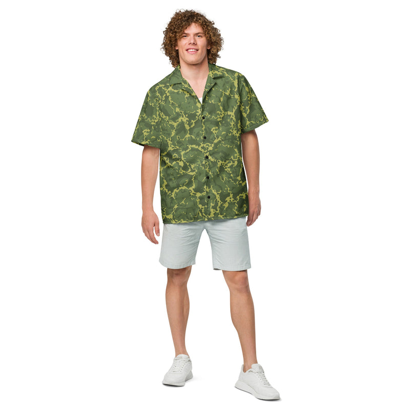 A2 Pandora Jungle CAMO Unisex Short-Sleeve Button Shirt - Button-Up