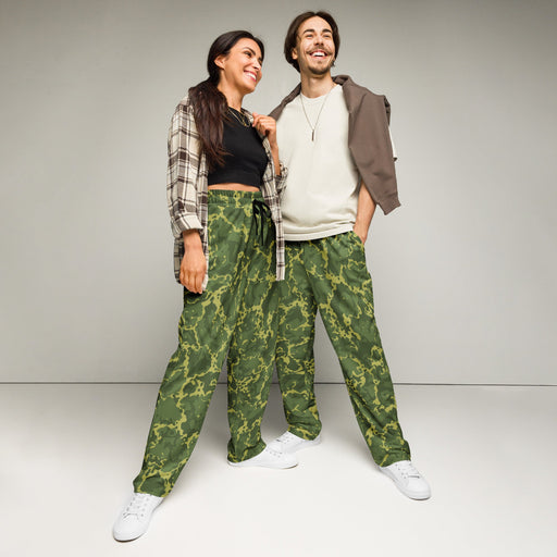A2 Pandora Jungle CAMO Unisex Wide-Leg Joggers - 2XS