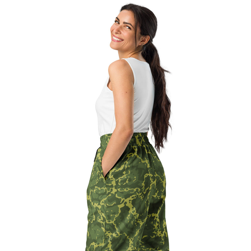 A2 Pandora Jungle CAMO Unisex Wide-Leg Joggers