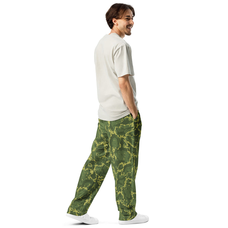 A2 Pandora Jungle CAMO Unisex Wide-Leg Joggers