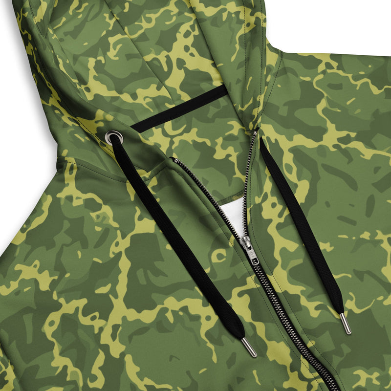 A2 Pandora Jungle CAMO Unisex Zip Hoodie