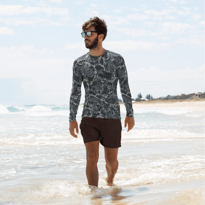 A2 Pandora Urban CAMO Mens Long-Sleeve Rash Guard - XS - LS