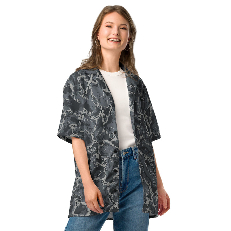 A2 Pandora Urban CAMO Unisex Short-Sleeve Button Shirt - Button-Up