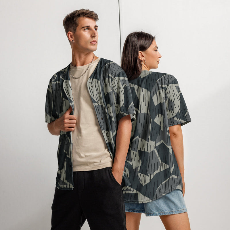 Lunar Vector CAMO Unisex Baseball Jersey - 2XS