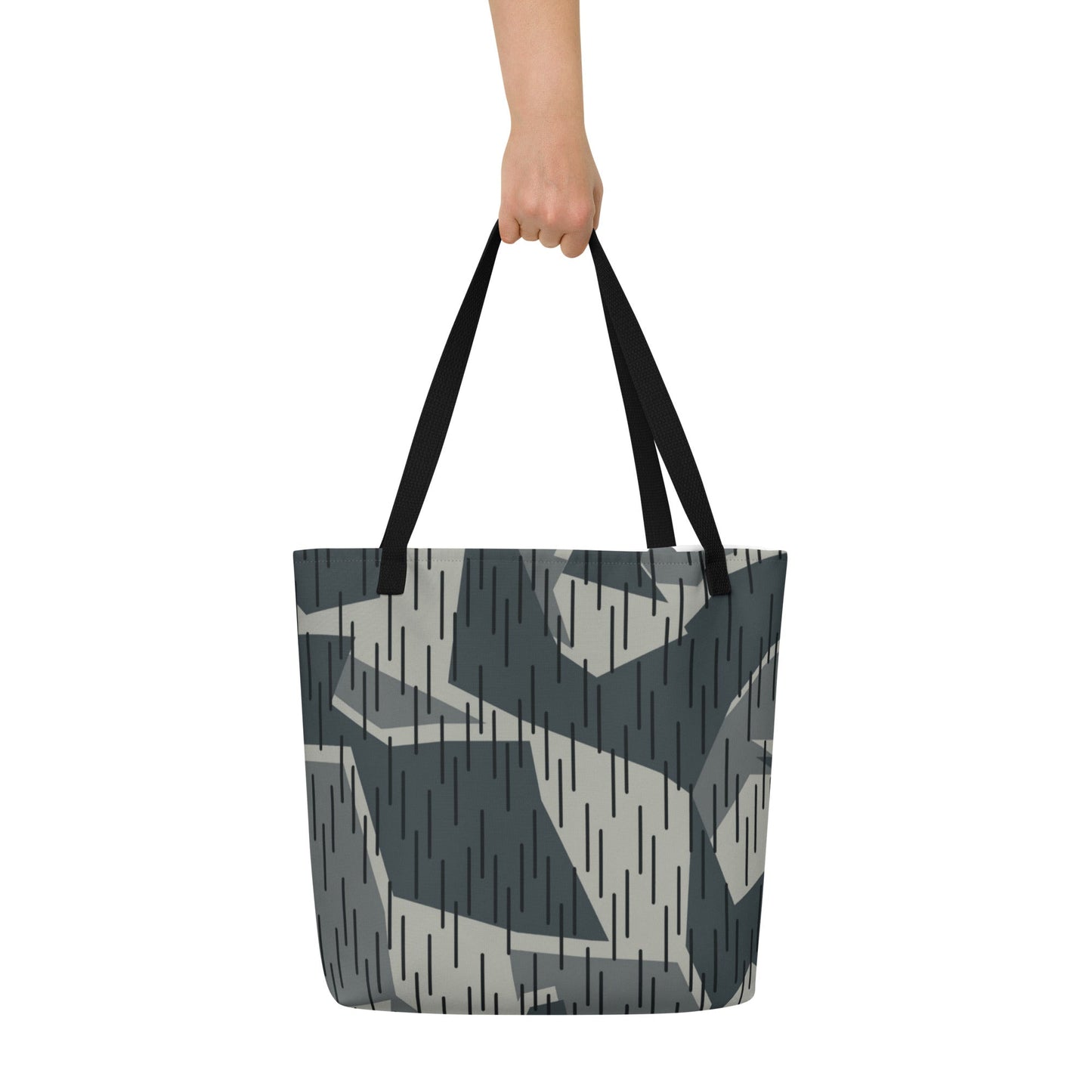 Ad Astra Moon Splittermuster Urban Movie CAMO Large Tote Bag