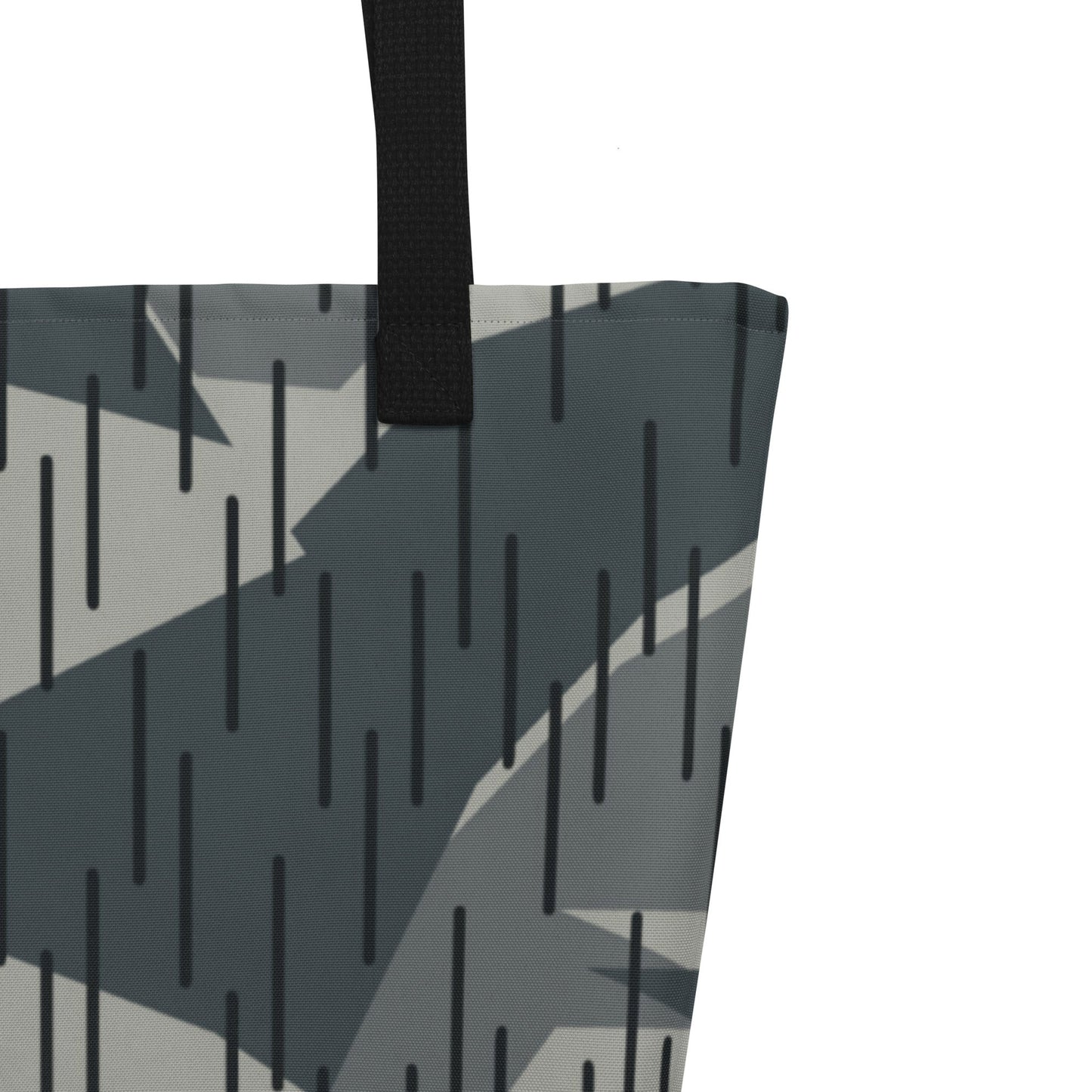 Ad Astra Moon Splittermuster Urban Movie CAMO Large Tote Bag