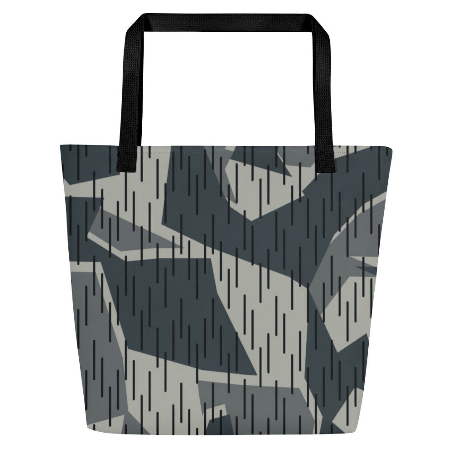 Ad Astra Moon Splittermuster Urban Movie CAMO Large Tote Bag