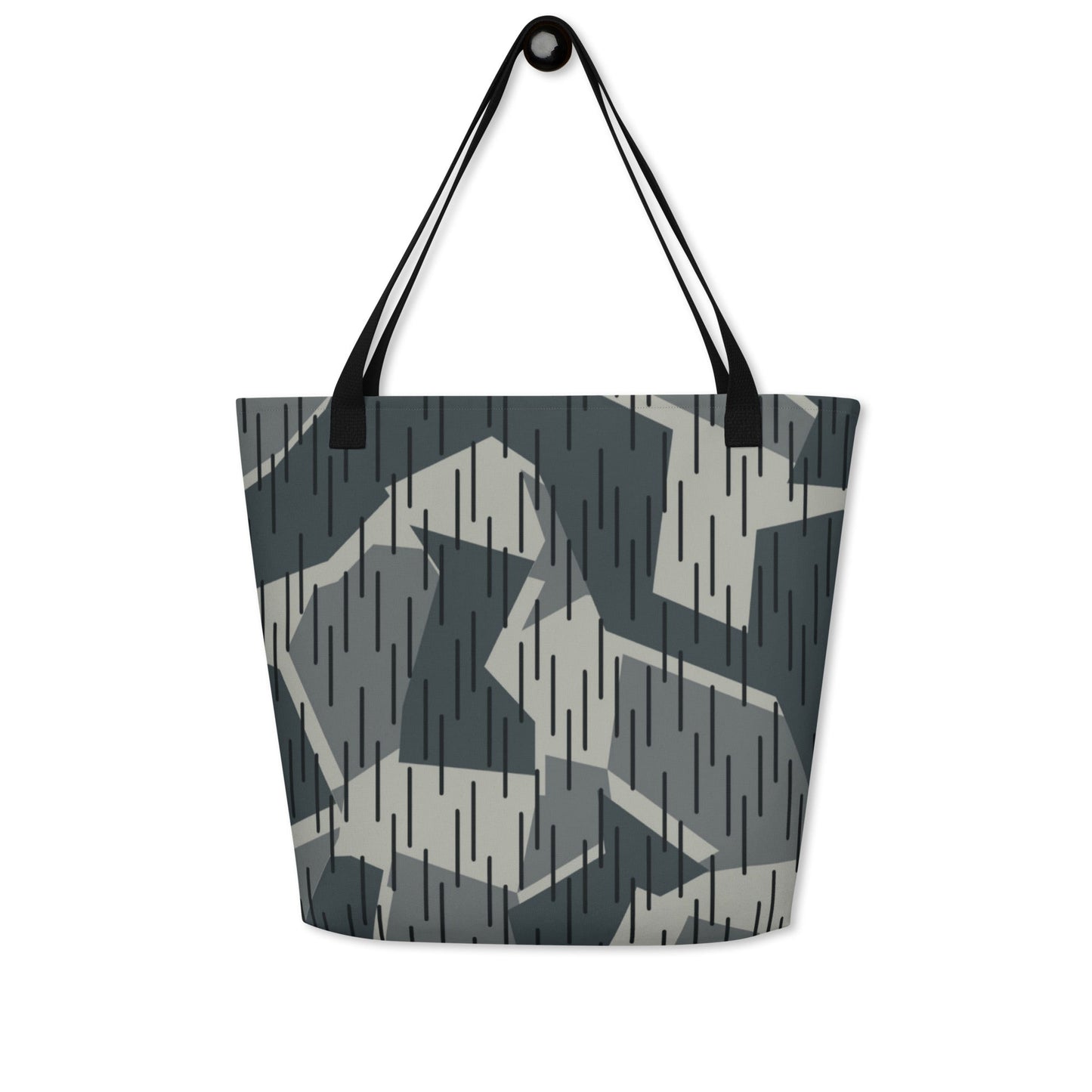 Ad Astra Moon Splittermuster Urban Movie CAMO Large Tote Bag