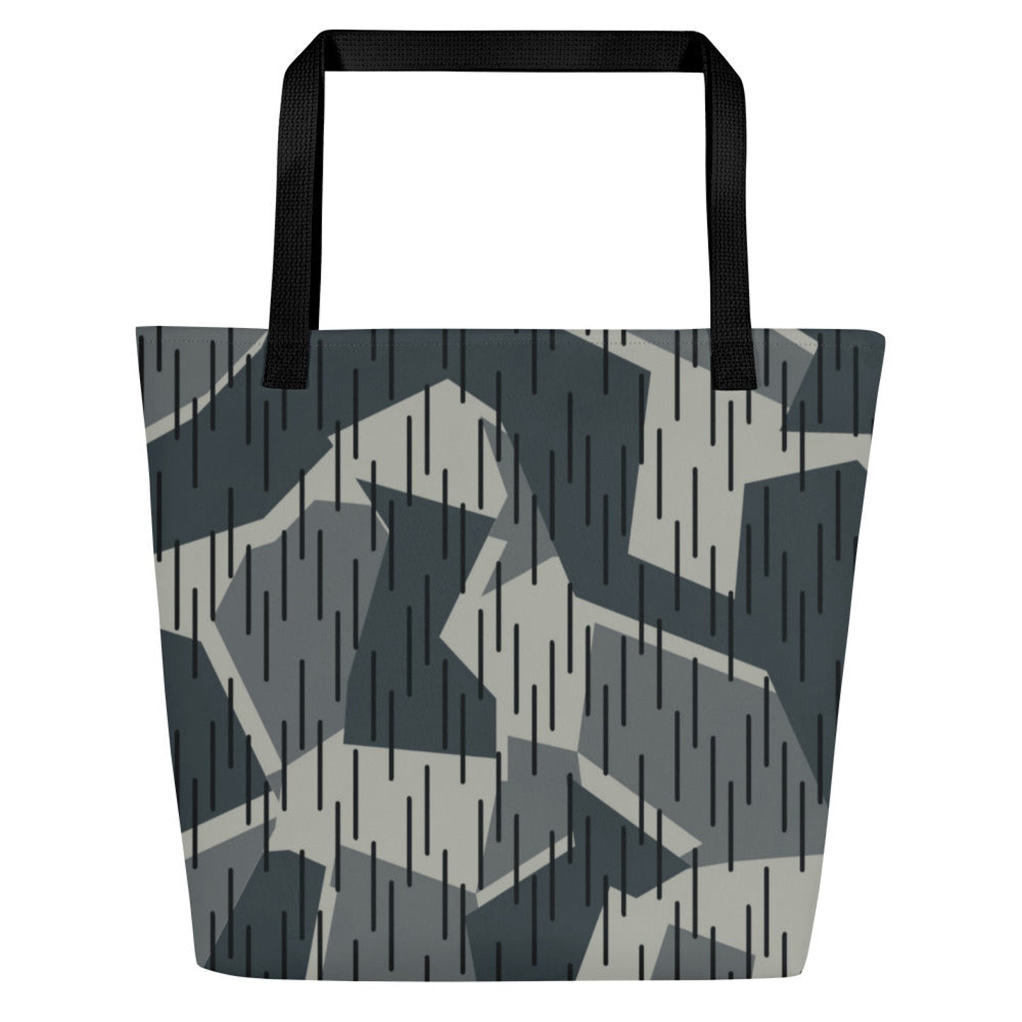 Ad Astra Moon Splittermuster Urban Movie CAMO Large Tote Bag