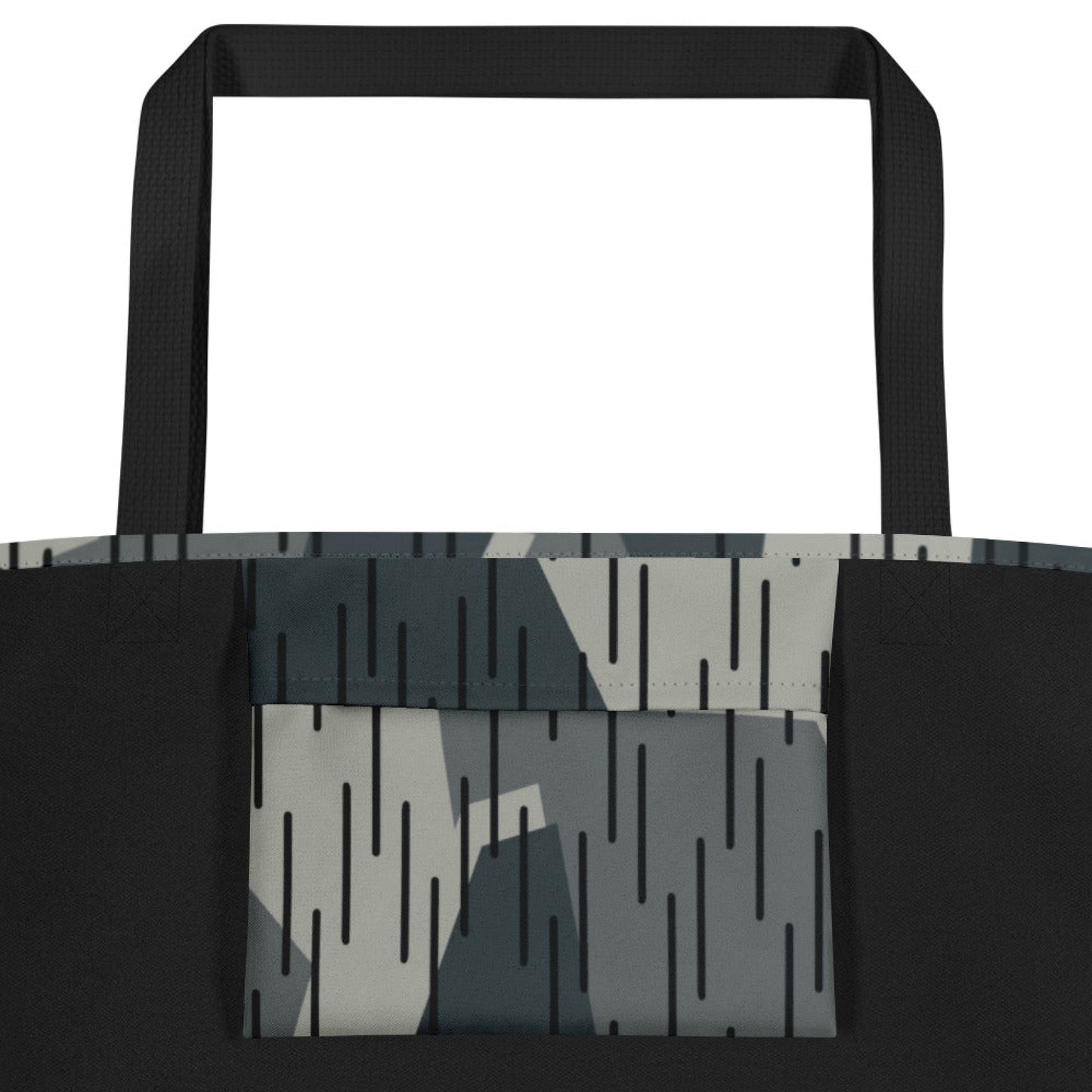 Ad Astra Moon Splittermuster Urban Movie CAMO Large Tote Bag