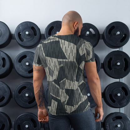 Ad Astra Moon Splittermuster Urban Movie CAMO Mens athletic t-shirt - Athletic T-Shirts