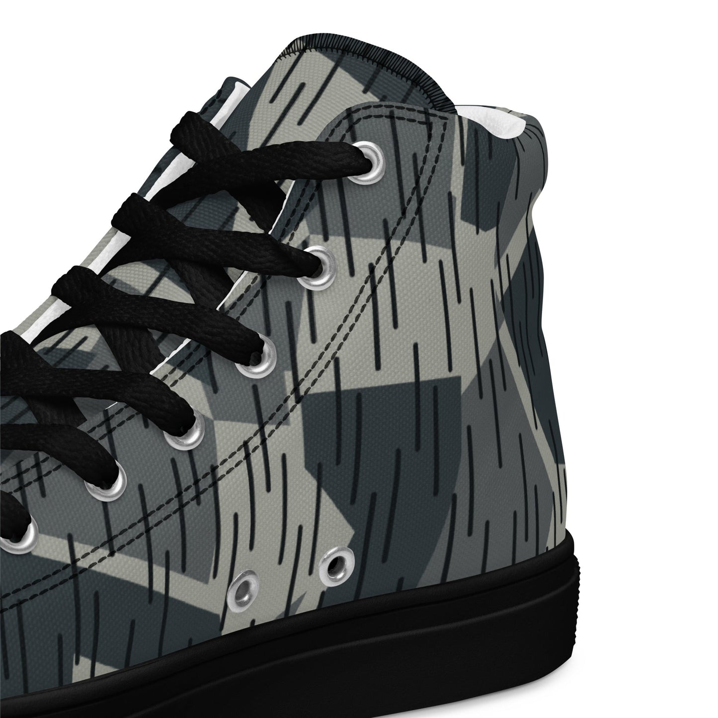 Ad Astra Moon Splittermuster Urban Movie CAMO Mens high top canvas shoes - High Top Canvas Shoes
