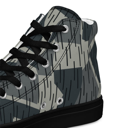 Ad Astra Moon Splittermuster Urban Movie CAMO Mens high top canvas shoes - High Top Canvas Shoes