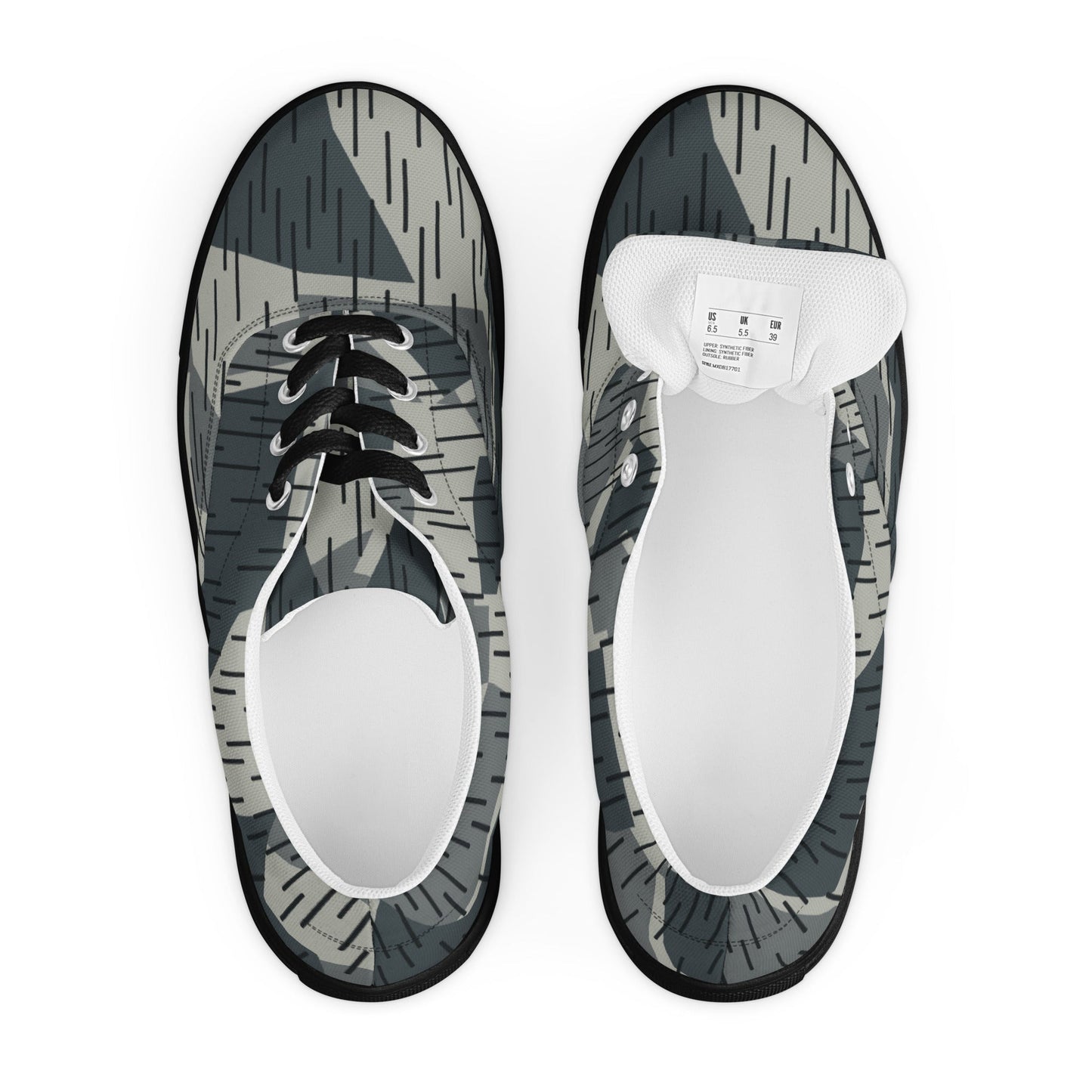 Ad Astra Moon Splittermuster Urban Movie CAMO Mens Lace-Up Canvas Shoes - Lace-up