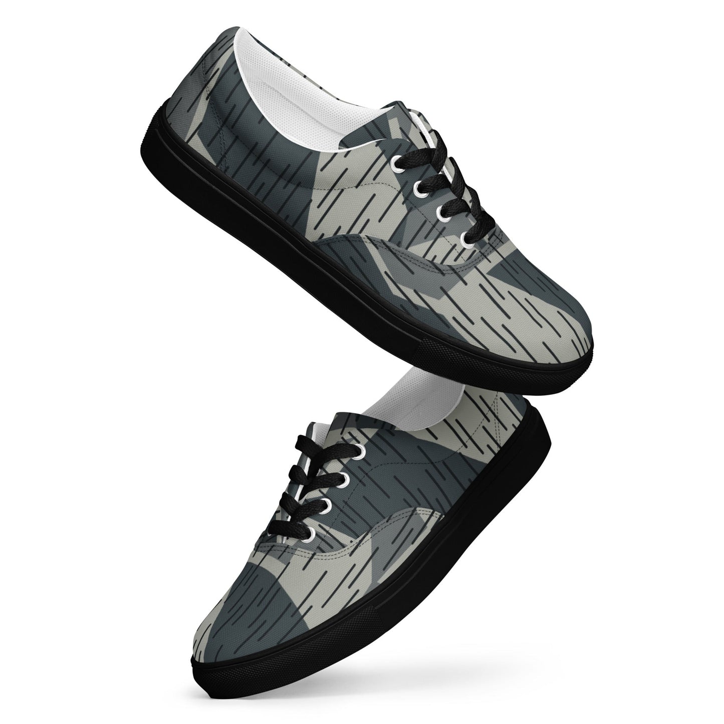 Ad Astra Moon Splittermuster Urban Movie CAMO Mens Lace-Up Canvas Shoes - Lace-up