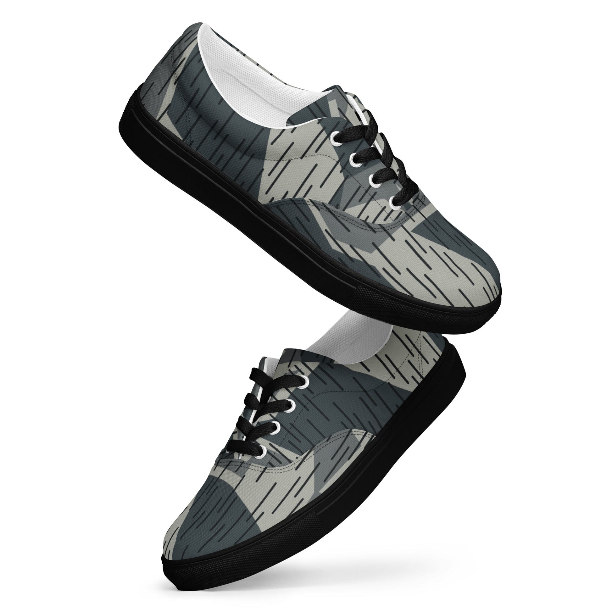 Ad Astra Moon Splittermuster Urban Movie CAMO Mens Lace-Up Canvas Shoes - Lace-up