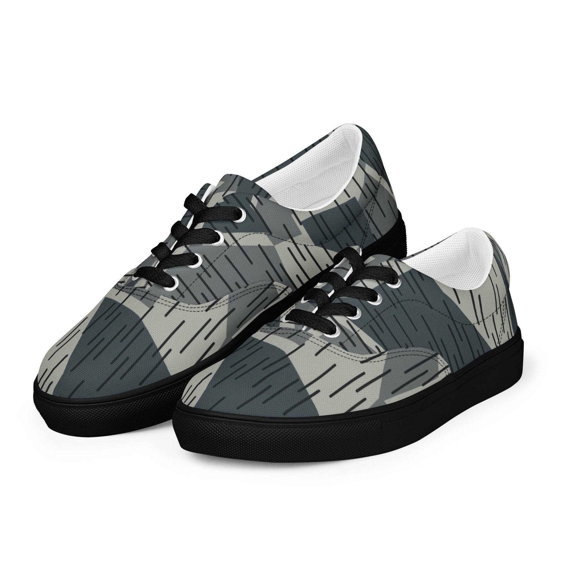 Ad Astra Moon Splittermuster Urban Movie CAMO Mens Lace-Up Canvas Shoes - Lace-up