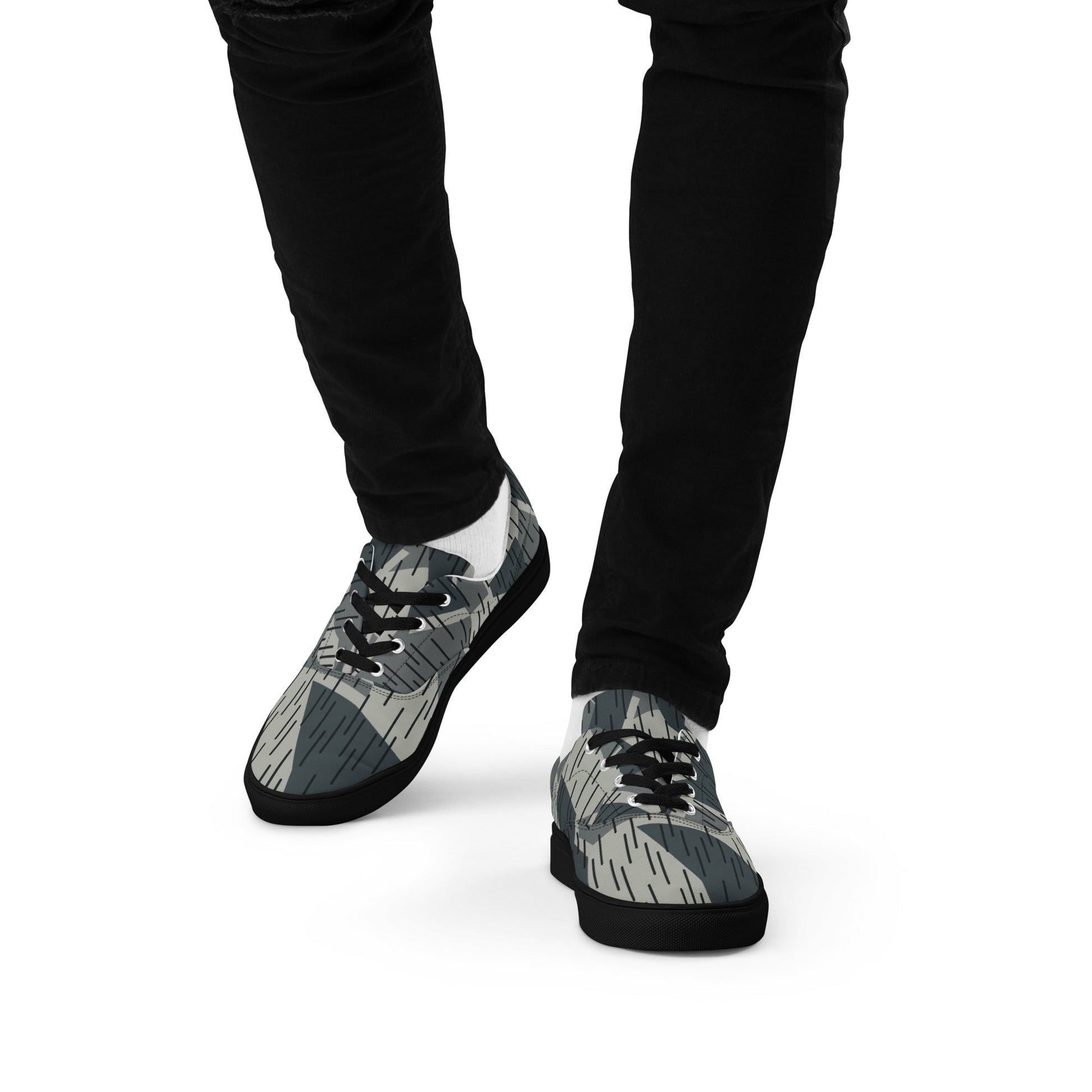 Ad Astra Moon Splittermuster Urban Movie CAMO Mens Lace-Up Canvas Shoes - Lace-up