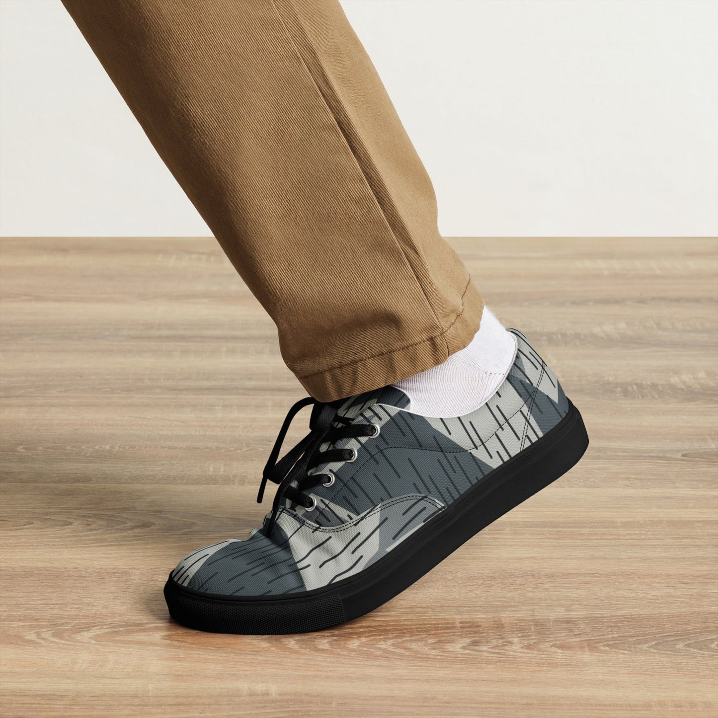 Ad Astra Moon Splittermuster Urban Movie CAMO Mens Lace-Up Canvas Shoes - Lace-up