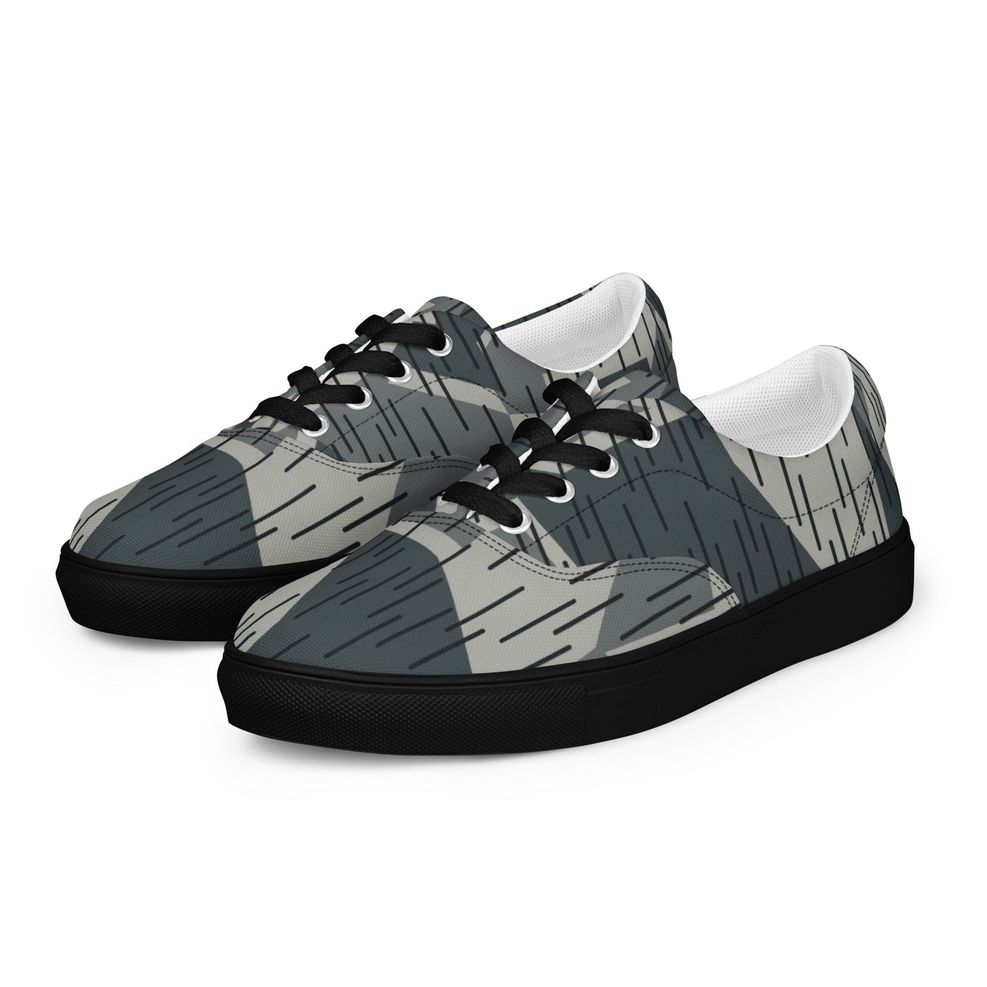 Ad Astra Moon Splittermuster Urban Movie CAMO Mens Lace-Up Canvas Shoes - Lace-up
