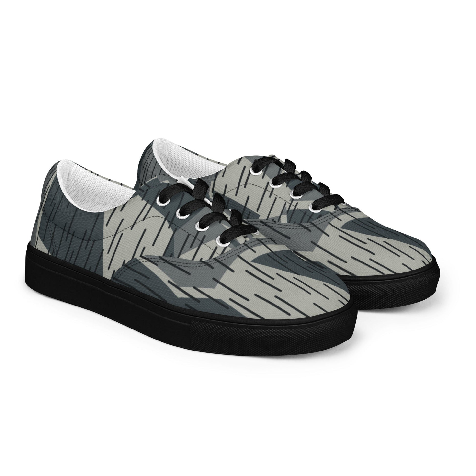 Ad Astra Moon Splittermuster Urban Movie CAMO Mens Lace-Up Canvas Shoes - Lace-up