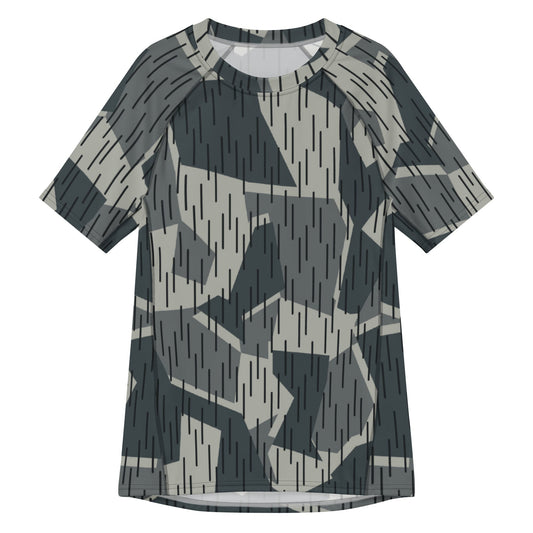 Ad Astra Moon Splittermuster Urban Movie CAMO Mens Short-Sleeve Rash Guard - 2XS - Short-sleeve Guards