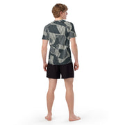 Lunar Vector CAMO Mens Short-Sleeve Rash Guard - SS