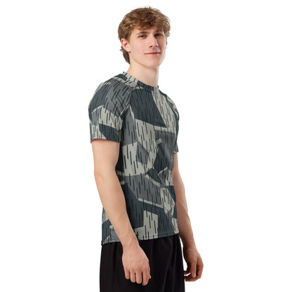 Ad Astra Moon Splittermuster Urban Movie CAMO Mens Short-Sleeve Rash Guard - Short-sleeve Guards