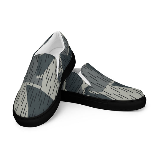 Ad Astra Moon Splittermuster Urban Movie CAMO Mens Slip-On Canvas Shoes - 5