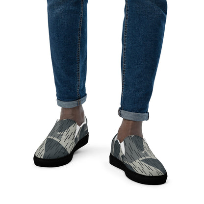 Ad Astra Moon Splittermuster Urban Movie CAMO Mens Slip-On Canvas Shoes