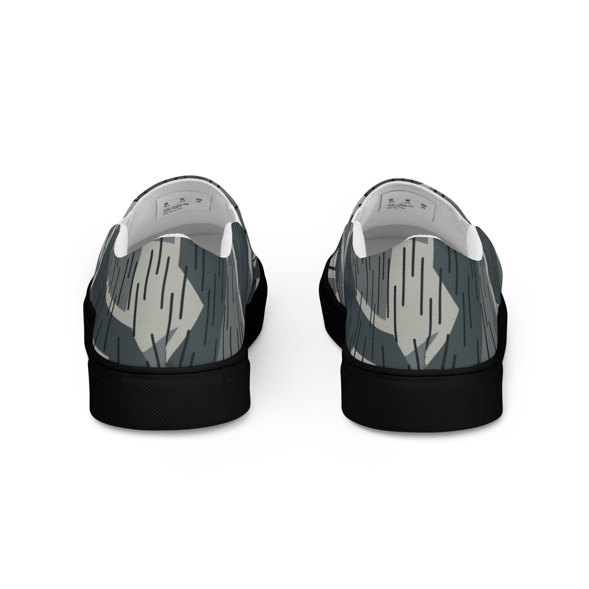 Ad Astra Moon Splittermuster Urban Movie CAMO Mens Slip-On Canvas Shoes