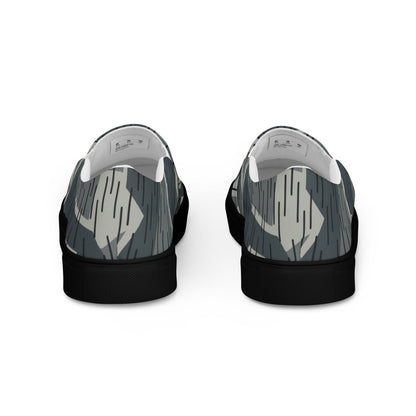Ad Astra Moon Splittermuster Urban Movie CAMO Mens Slip-On Canvas Shoes