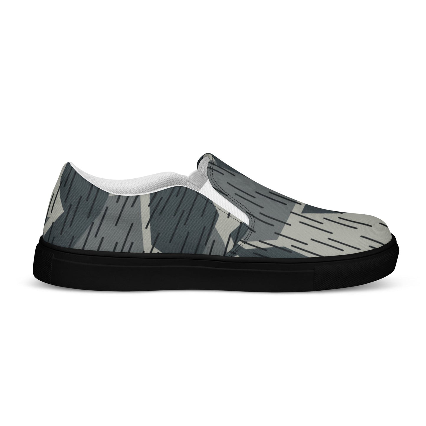 Ad Astra Moon Splittermuster Urban Movie CAMO Mens Slip-On Canvas Shoes