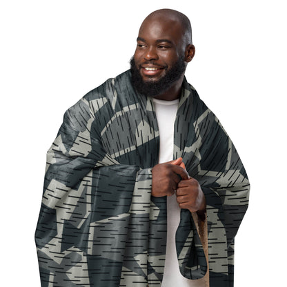 Ad Astra Moon Splittermuster Urban Movie CAMO Sherpa Blanket