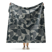 Lunar Vector CAMO Sherpa Blanket - 60″×80″