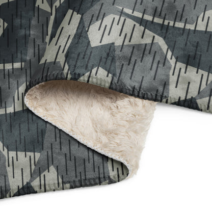Ad Astra Moon Splittermuster Urban Movie CAMO Sherpa Blanket