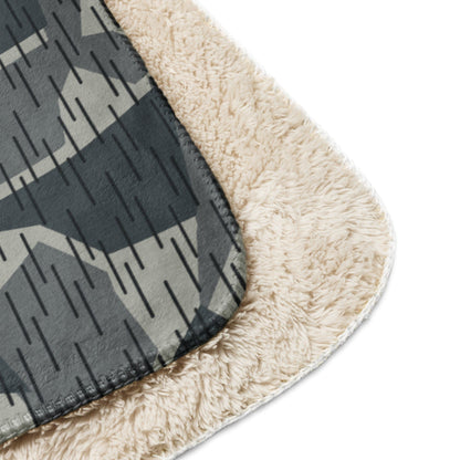 Ad Astra Moon Splittermuster Urban Movie CAMO Sherpa blanket - Blankets