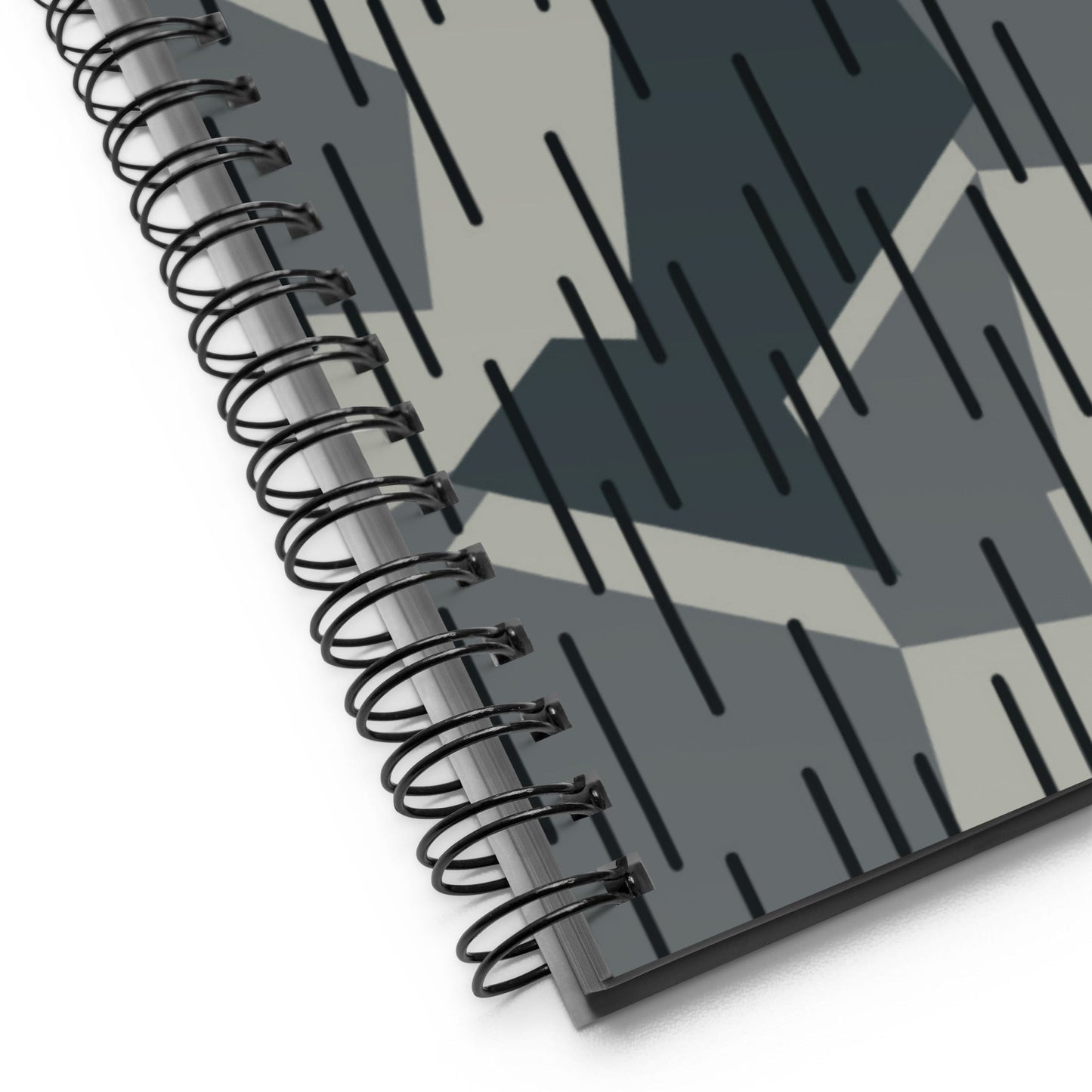 Ad Astra Moon Splittermuster Urban Movie CAMO Spiral Notebook