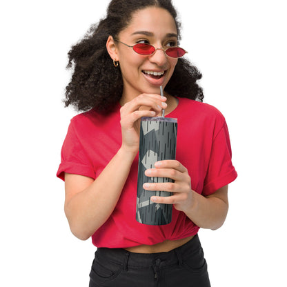 Ad Astra Moon Splittermuster Urban Movie CAMO Stainless Steel Tumbler