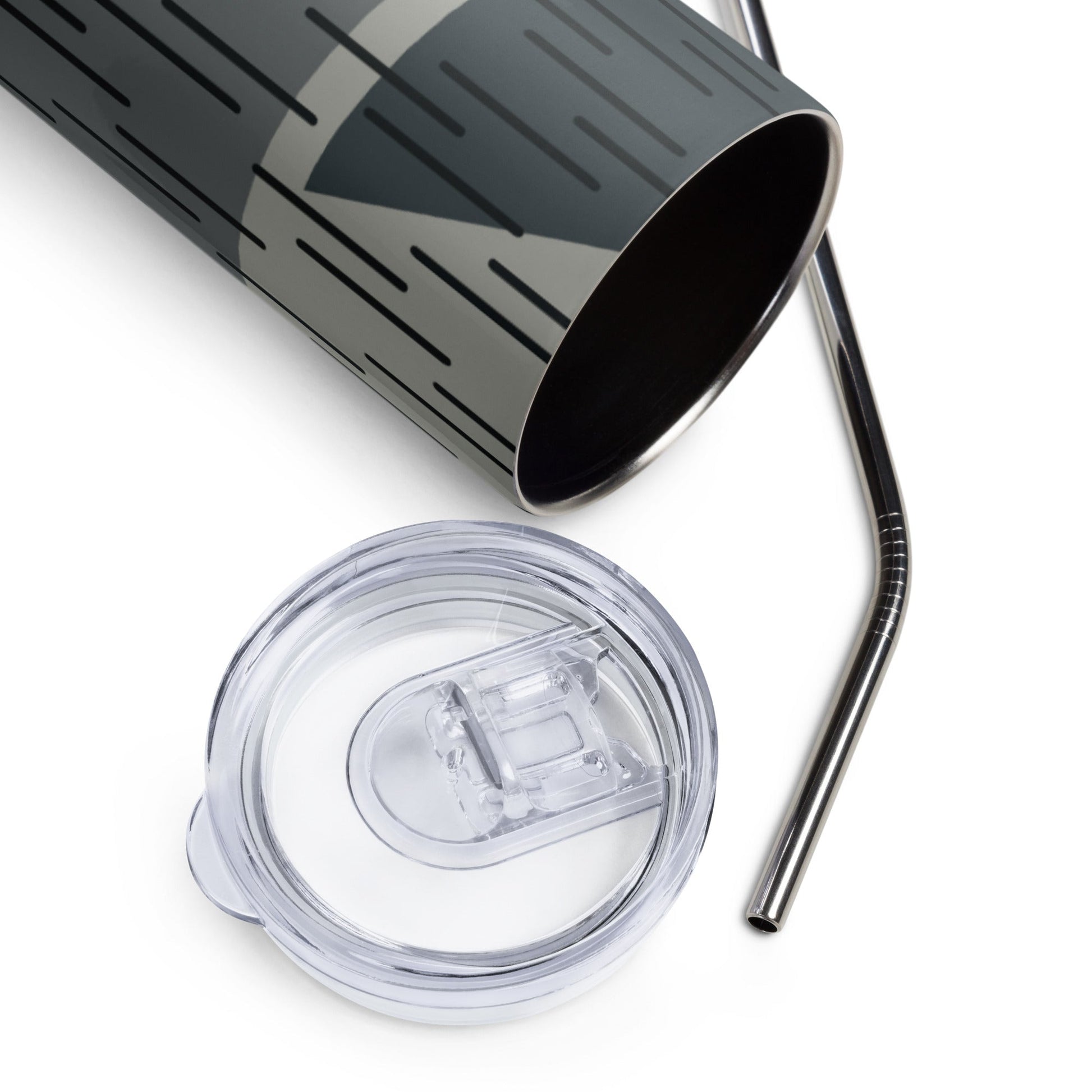 Ad Astra Moon Splittermuster Urban Movie CAMO Stainless Steel Tumbler