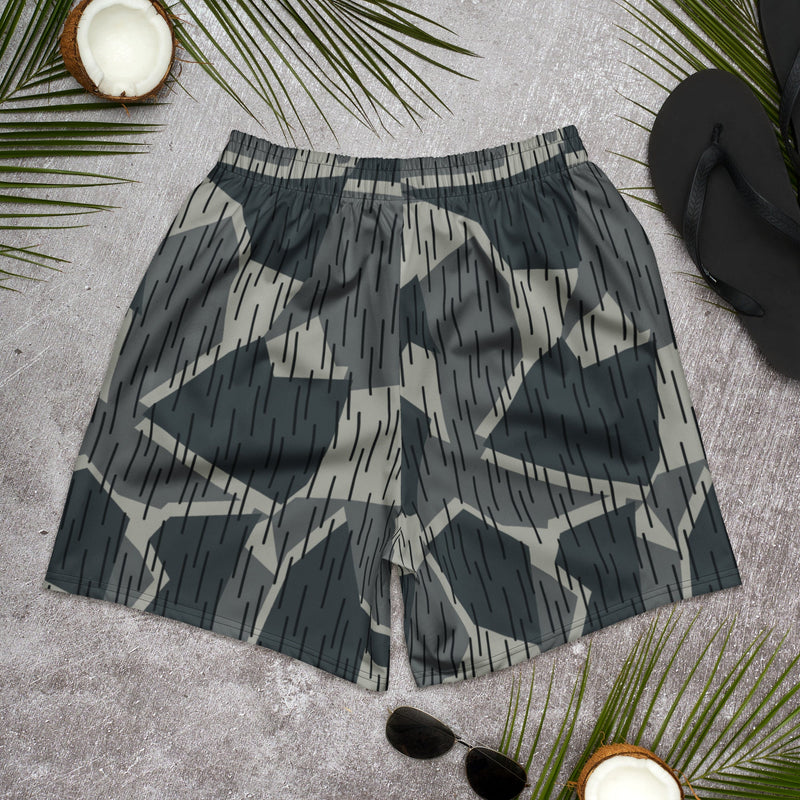 Lunar Vector CAMO Unisex Athletic Long Shorts