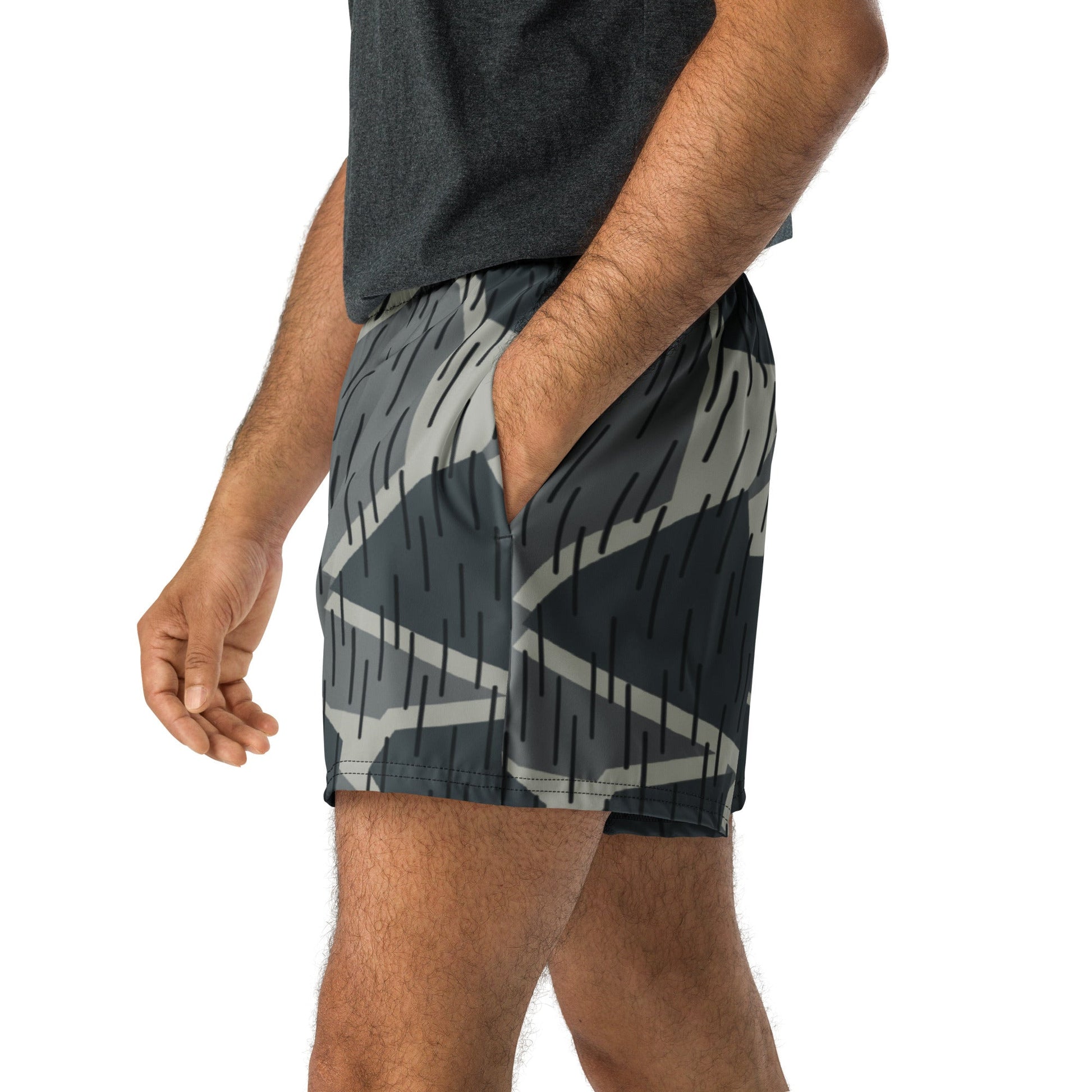 Ad Astra Moon Splittermuster Urban Movie CAMO Unisex Athletic Shorts - XS