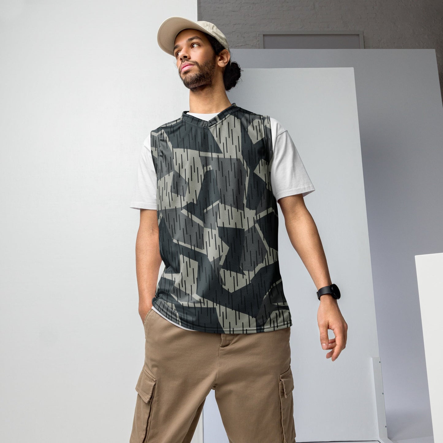 Ad Astra Moon Splittermuster Urban Movie CAMO unisex basketball jersey - 2XS - Basketball Jerseys