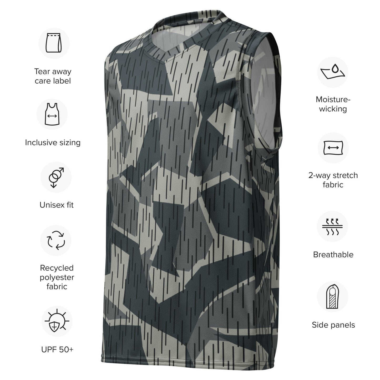 Ad Astra Moon Splittermuster Urban Movie CAMO unisex basketball jersey - Basketball Jerseys