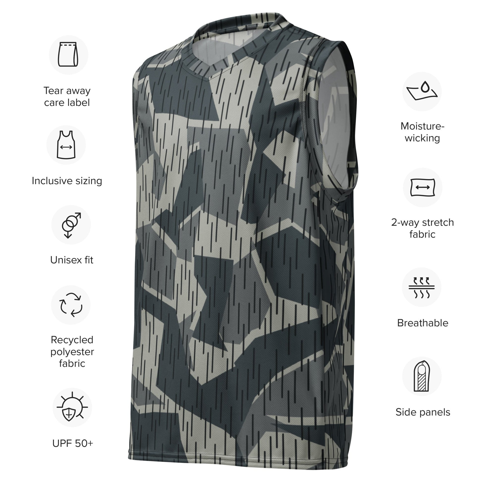 Ad Astra Moon Splittermuster Urban Movie CAMO unisex basketball jersey - Basketball Jerseys