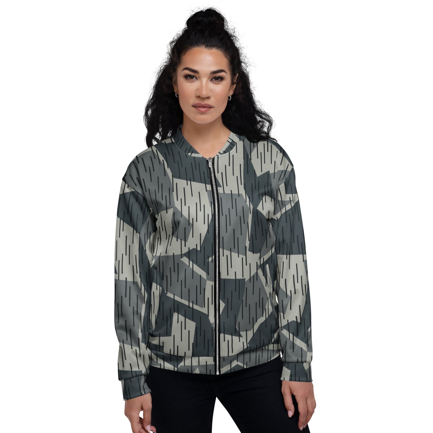 Ad Astra Moon Splittermuster Urban Movie CAMO Unisex Bomber Jacket - Jackets