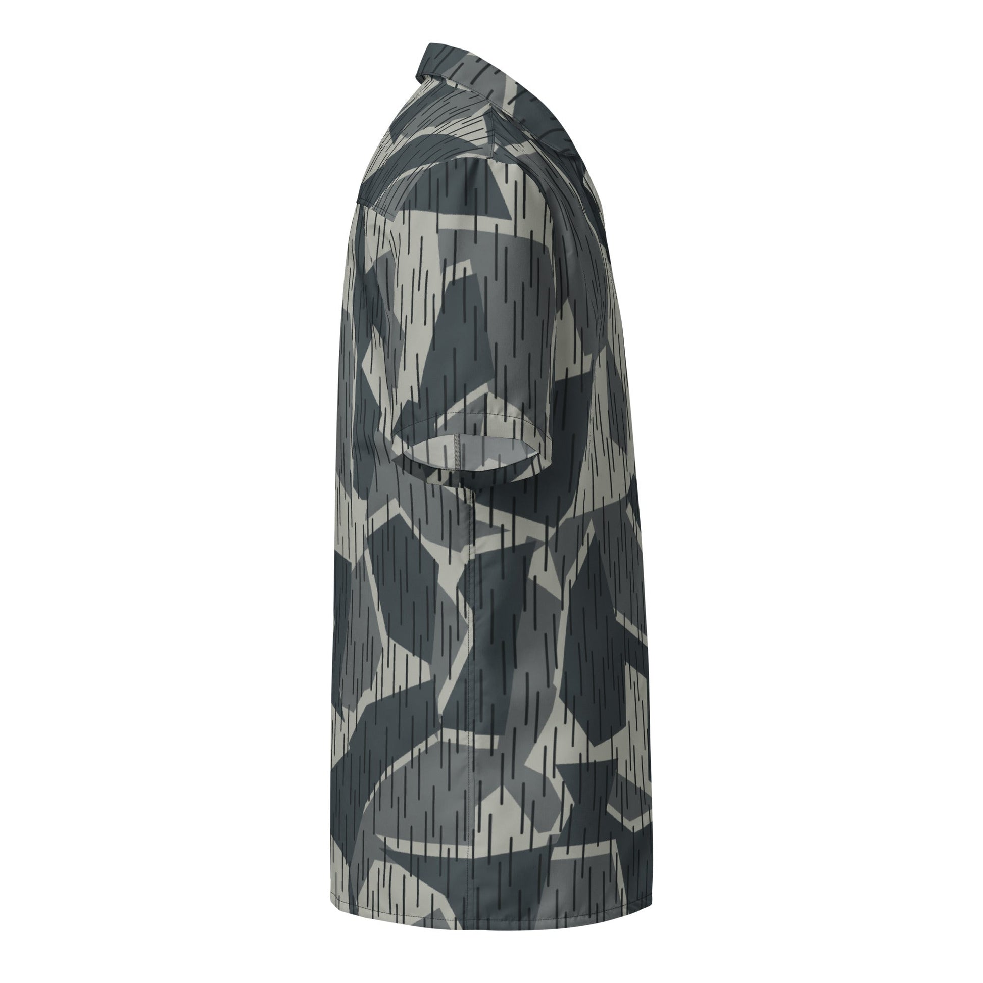 Ad Astra Moon Splittermuster Urban Movie CAMO Unisex button shirt - Button Shirts