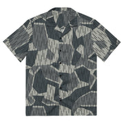 Lunar Vector CAMO Unisex Short-Sleeve Button Shirt - 2XS